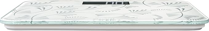 Escali Compact Digital Bathroom Travel Scale for Body Weight with Small Space-Saving Platform and High Capacity of 400 lb, Batteries Included