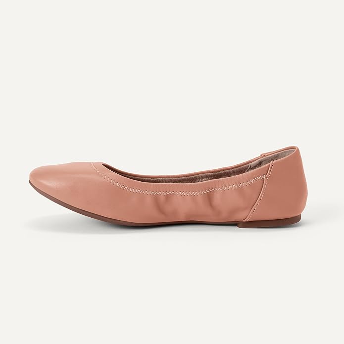 Amazon Essentials Women's Belice Comfortable Slip-On Ballet Flats Shoes