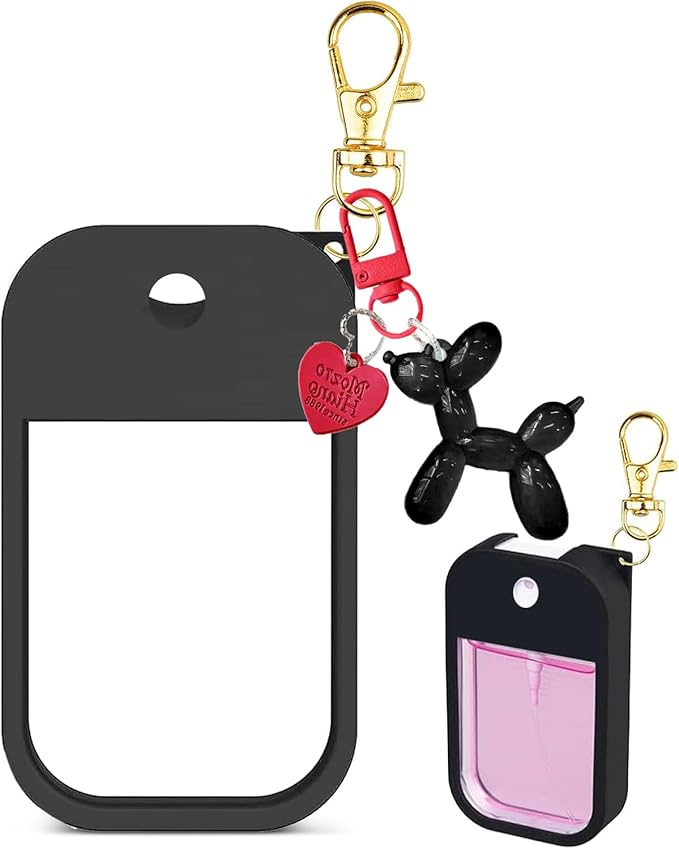 Silicone Case Compatible with Touchland Hand Sanitizer Spray, Protective Case for Power Mist and Glow Mist 1 fl oz