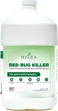 Hygea Natural Lice, Mite, and Bed Bug Killer Natural Spray - Child & Pet Friendly - Immediate Results - Stain & Odor Free (128 Ounce)