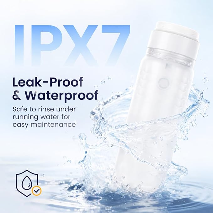 Portable Electric Travel Bidet – Rechargeable Personal Perineal Cleaner, Multiple Modes, for Women, Men, Babies & Postpartum Care 320ML(10.8Oz)