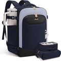 LOVEVOOK 40L Travel Backpack for Women Men, Large Carry on Backpack for Airplanes TSA Personal Item Travel Bag fits 15.6" Laptop, Waterproof Weekender Essentials Airline Approved with 2 Packing Cubes