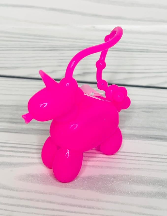 Bath and Body Works Pink Unicorn Balloon Animal Pocketbac Hand Sanitzer Holder