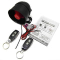 Alarm System for Theft Prevention With Sound, Anti-Theft Security Device With 2 Remote Starts, Universal 12V Loud Horn 120dB 6 Tone 7-Level Sensitivity Car Alarm Siren