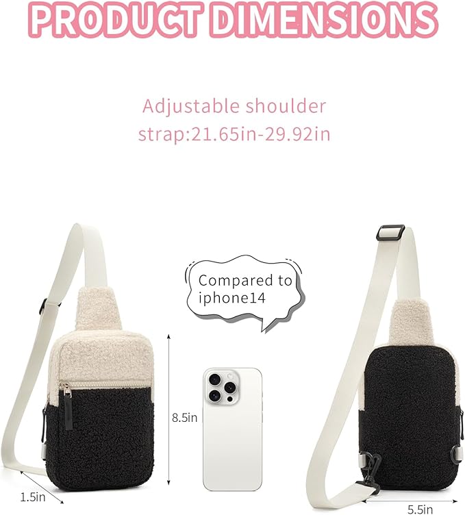 Mothers Day Gifts for Daughter, Birthday Graduation Gifts for 8 9 10 11 12 Year Old Teens Girls Her,Fanny Pack Sling Crossbody Bag Belt Bags Purse, Preppy Teen Girl Gift Trendy Stuff Travel Essentials