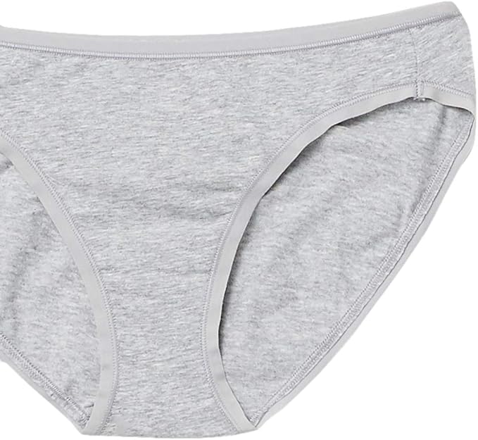 Amazon Essentials Women's Breathable Cotton Bikini Brief Underwear with Full Coverage, Multipacks