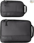 Eagle Creek Pack-It Reveal Compression Cube - Lightweight Compression Cube for Optimizing Luggage Space - Convenient Top Handle - Easy-Grab Zipper - Washable - S/M Set - Black