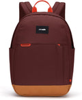 Pacsafe GO 15L Anti Theft Backpack, Garnet Red