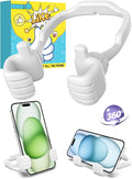 Gifts for Mothers Day Teens Kids Men Women Gifts: Thumbs Up Lazy Phone Stand Holder for Desk Funny Gadgets for Teenage Boys Girls Mom Wife Dad Father Son Daughter Adults Gifts Stocking Stuffers