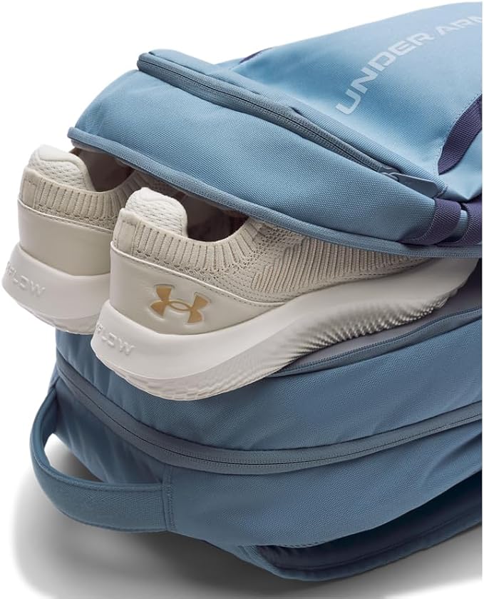Under Armour Unisex Hustle 6.0 Backpack Blue Smoke/Blue Smoke/Blue Calm One Size