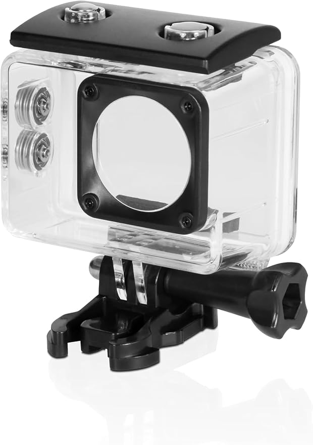 Minolta MNX5K1 5K Ultra HD / 24 MP Action Camera Kit + 32GB Memory Card + Cleaning kit + Diginerds 50 in 1 Go Pro Accessory Pack - Black