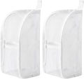 Fauppt Portable Lightweight Travel Toiletry Bag Standing Toiletry Bag,2026 EVA Mesh Cosmetic Waterproof Bag Travel Essentials (White*2)