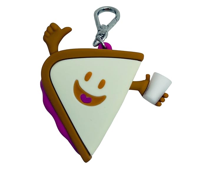 Bath and Body Works Happy Peanut Butter and Jelly PB&J Holding Milk Pocketbac Hand Sanitzer Holder