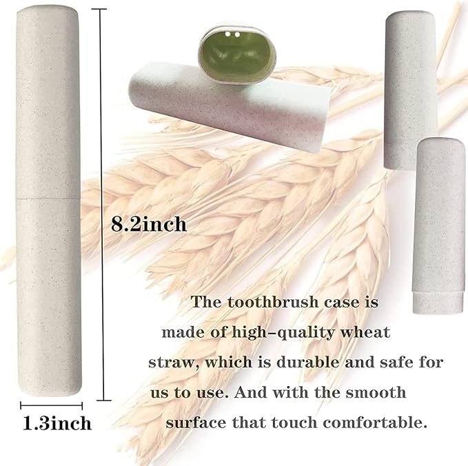 4 Pack Toothbrush Travel Case Portable Travel Toothbrush Holder Breathable Toothbrush Travel Containers for School Business Camping Travel Toothbrush Case