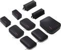 Compression Packing Cubes for Travel-Expandable Luggage Organizers, Water-Resistant Compressible Packing Bags with Clean/Dirty Separation for Carry-on Suitcase & Backpack