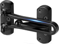 Swing Bar Door Lock Latch - Door Security Sliding Bars for Home Hotel Child Proof Safety Locks Reinforcement Door Stopper Door Guard for Indoor and Front Gate Thicken Solid Aluminium 1Pack