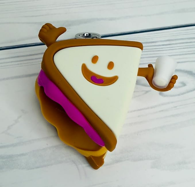 Bath and Body Works Happy Peanut Butter and Jelly PB&J Holding Milk Pocketbac Hand Sanitzer Holder