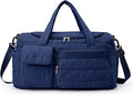 Small Gym Bag for Women, Travel Duffle Bag Carry On Weekender Bag with Shoe Compartment