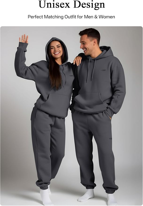 Travel Hoodie – Built-In Eye Mask, Multiple Pockets, Unisex Pullover Sweatshirt for Airplane, Sleep & Lounge