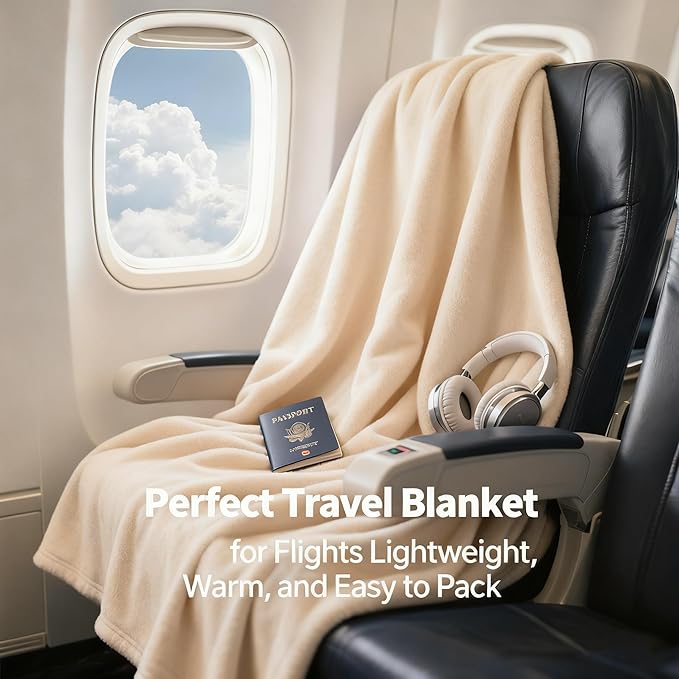 SNZ Wearable Blanket for Womens and Mens, Comfy Flannel Poncho, Snuggie Warm Shawl Wraps for Women, Birthday Gift Ideas