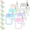 Silicone Case Compatible with Touchland Hand Sanitizer Spray Mist 1 oz with Bow Keychain