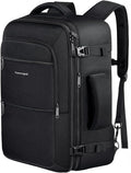 Vancropak 35L Carry on Bags for Airplanes, Luggage Backpack for Travel, Flight Approved Travel Bag for Men & Women, Water Resistant Suitcase Backpack Weekender Business Daypack Overnight Bag, Black