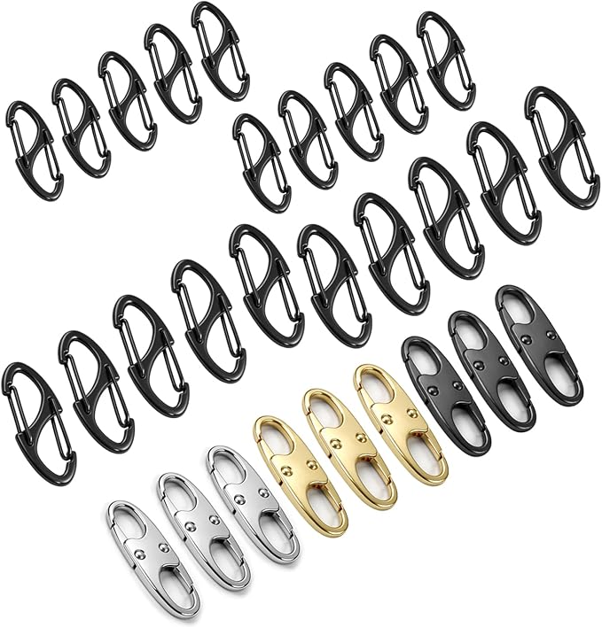 29PCS Lock Combo Set, Double-Sided Spring S Anti-Theft Locks for Luggage, Backpacks, Suitcases, Clothing, Purses, Boots, Travel & Outdoor Security