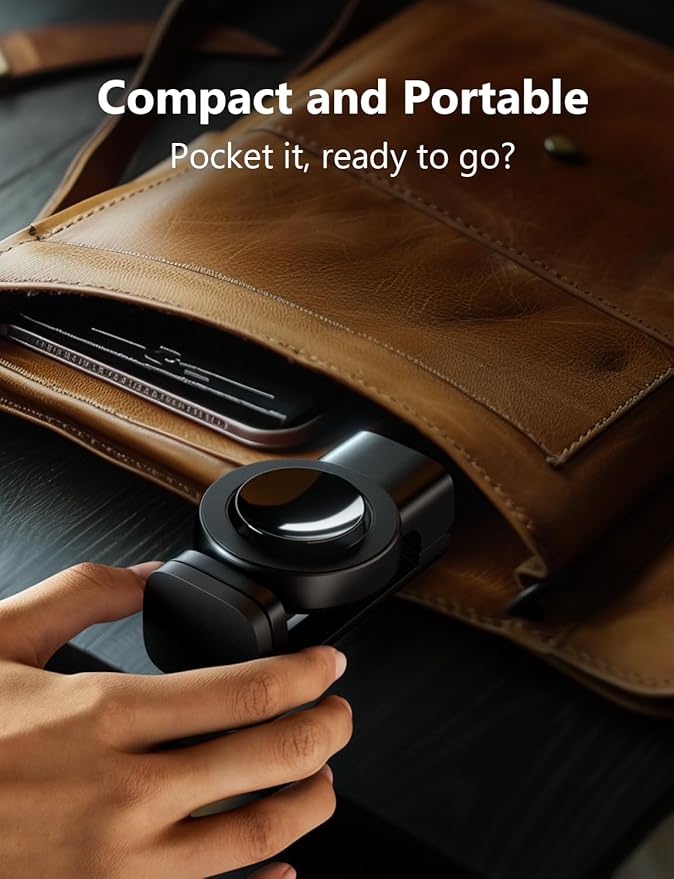 Klearlook for Magsafe Airplane Phone Holder for Flying, Hands-Free 360° Rotation for MagSafe Accessories, Magnetic Holder for iPhone 12-17, Travel Accessories Must Haves