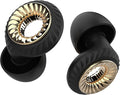 Ear Plugs for Sleeping 32dB Noise Cancelling Earplugs for Noise Reduction & Sleep, Reusable Travel, Work, Focus & Concert, Ultra Soft with 4 Pairs of Ear Tips & a Portable Case (Black, One Size)
