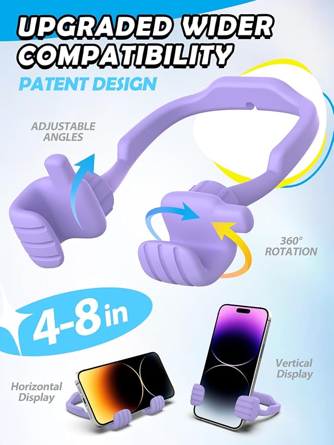 Gifts for Mothers Day Mom Wife Cell Phone Holder: Funny Gifts for Teenager Tween Women Daughter Thumb Up Cell Phone Stand Stand Stocking Stuffers Birthday Gadget for Teen Girl Gift Trendy Stuff Ideas