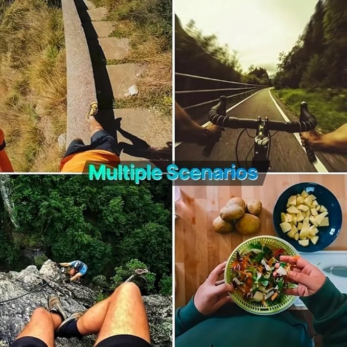 7Pcs Camera Mobile Phone Accessories Kit,Phone Chest Mount Harness for All iPhones,Stable Secure Hands Free for Filming Video Tools,POV/VLOG, Fishing,Biking Body Camera Mount for All GoPro