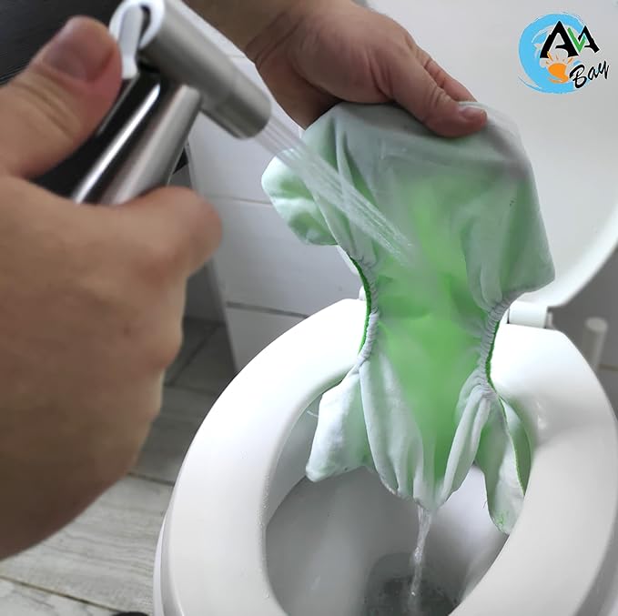 Hot and Cold Bidet Sprayer for Toilet w/Thermal Insulated Grip - Hot Water 180°F Handheld Sink Bidet Shataff - Diaper Sprayers - Muslim Shower Hand Held Attachment for Sink Hose Sprayer