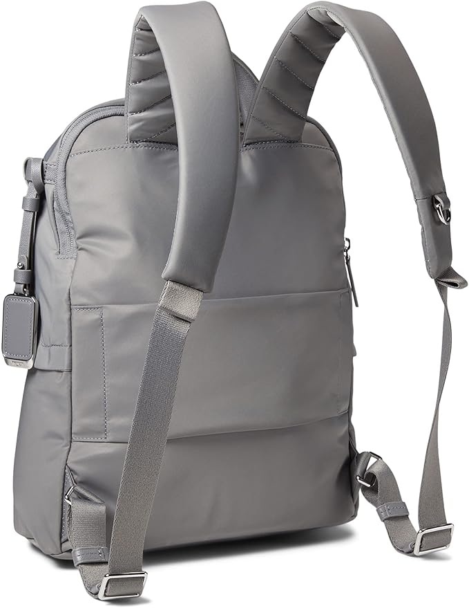 TUMI - Voyageur Halsey Backpack - Travel Backpack - For Business, Fashion, Commute - Holds Up to 14" Screens - Fog Grey & Silver