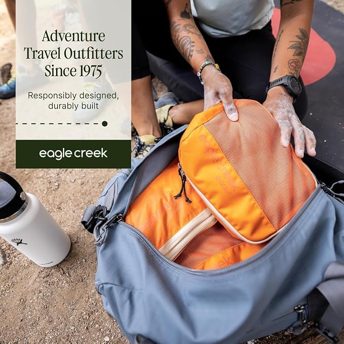 Eagle Creek Pack-It Specter Compression Packing Cubes - Durable, Ultra-Lightweight and Water-Resistant Ripstop Fabric Suitcase Organizer Bags for Clothing and Gear