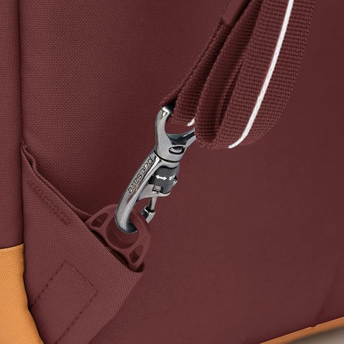 Pacsafe GO 25L Anti Theft Backpack, Garnet Red