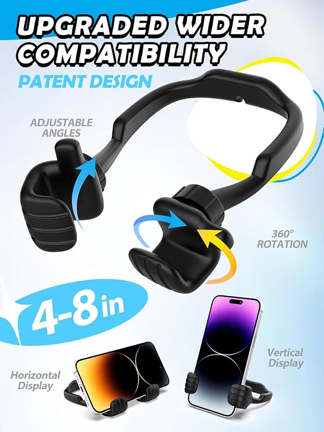 CALDEVER Easter Basket Stuffers for Teens Boys Girls Him Men Ideas: 2 Pack Thumbs Up Lazy Phone Stand Cell Phone Holder Easter Gifts for Kids Teenage Son Her Women Wife Adults Funny Cool Gadgets