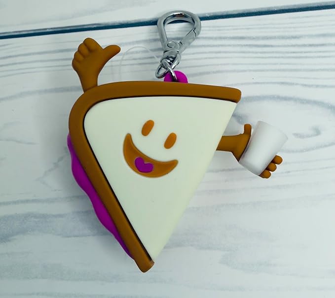 Bath and Body Works Happy Peanut Butter and Jelly PB&J Holding Milk Pocketbac Hand Sanitzer Holder
