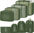8 Set Packing Cubes for Travel Suitcase Organizer Bags Luggage Packing Cubes Set Travel Essentials Accessories Gifts for Women