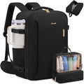 LOVEVOOK Travel Backpack For Women & Men with Waist Strap,40L Waterproof Carry On Backpack Luggage Travel Essentials Flight Approved,TSA Personal ltem Travel Bag Weekender Daypack with 3 Packing Cubes