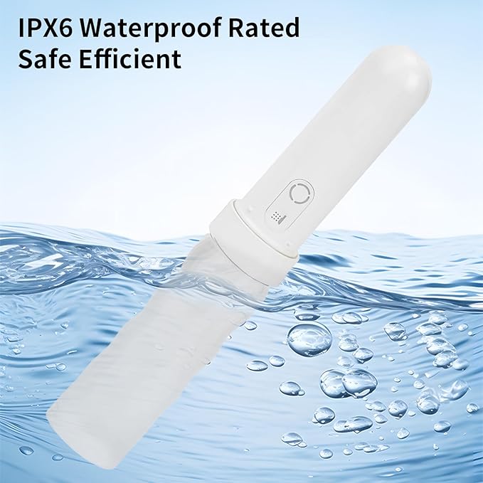Portable Bidet, Efficient Handheld Travel Bidet, IPX6 Waterproof 3 Modes Switching Removable Nozzle 180°Adjustable Angle 320ML Kettle, Rechargeable Smart Men Women Personal Hygiene Cleaner