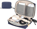 SIMTOP Small Electronics Organizer Travel Case, Portable Tech Case Pouch for Cable, Charger, Phone & Earbuds – Water-Resistant Cord Storage for Commute, Office & Business Trip – Compact Design
