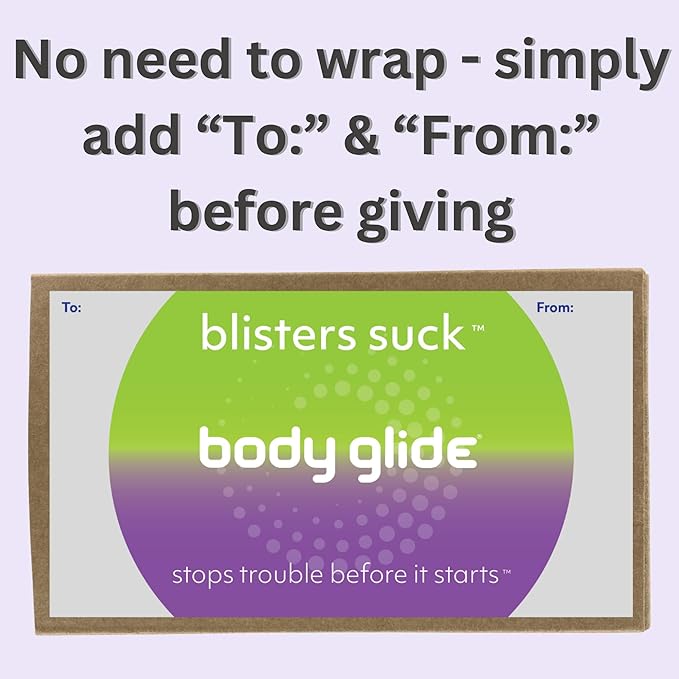Body Glide Skin Glide & Foot Glide Gift Set | Blister Protection and Anti Chafing Cream | Complete Skin Protection for Sports, Play & Everyday | 1.6oz Skin Glide & 0.8oz Foot Glide
