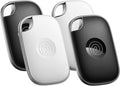 Life360 Tile Pro - Powerful Bluetooth Tracker, Key Finder and Item Locator for Keys Bags, and More. Both iOS and Android Compatible. Phone Finder. 4-Pack (Black/White)