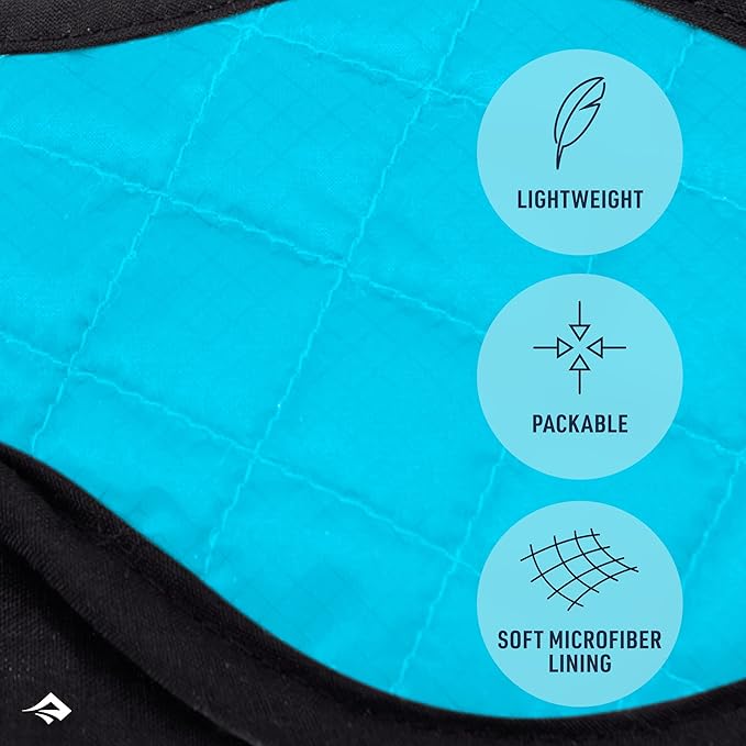 Sea to Summit TravellingLight Eye Shade Travel Sleep Mask, Highrise Grey
