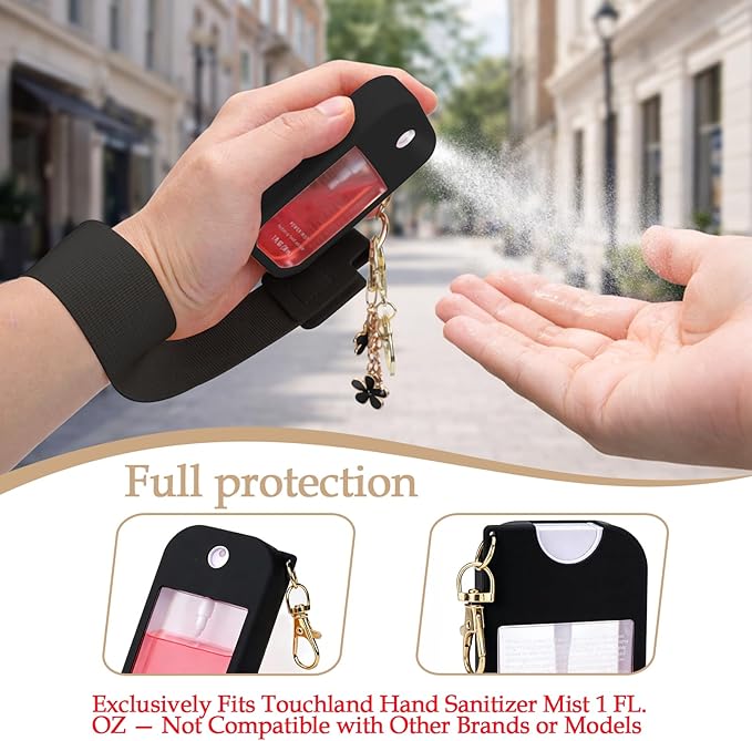 AIERSA Hand Sanitizer Spray Case Compatible with Touchland
