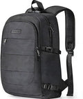 Tzowla Travel Laptop Backpack Water Resistant Anti-Theft Bag with Giant Tumbler Holder Pocket and Lock 15.6 Inch Computer Business Backpacks for Women Men Work College,Casual Daypack(Black)