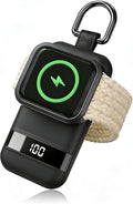 5W Fast Portable Charger for Apple Watch, 2500mAh & Digital Display – Magnetic Fast Charging iWatch Charger for Travel – for Apple Watch Series