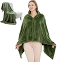 SNZ Wearable Blanket for Womens and Mens, Comfy Flannel Poncho, Snuggie Warm Shawl Wraps for Women, Birthday Gift Ideas