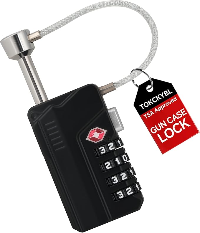 Upgraded Professional TSA Approved Gun Case Lock