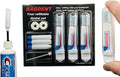Travel Toothbrushes and Toothpaste Empty Containers - 11 PCS/Set: 3X Foldable Toothbrushes, 6X Empty Refillable Tubes (0.12oz), 2X Filling Adapters, Travel Set, Emergency Set, Daily Use